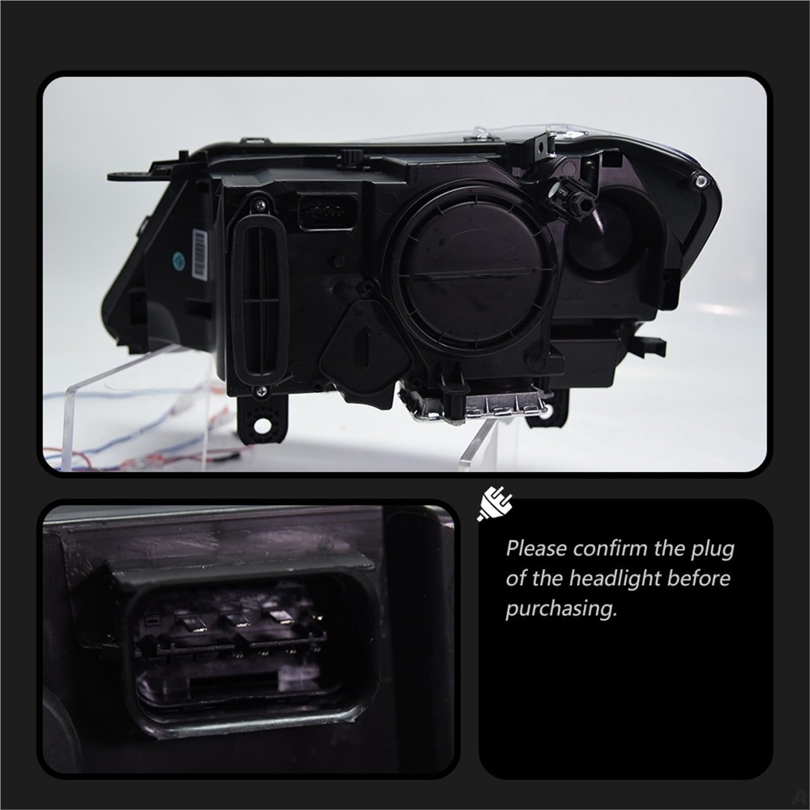 Amazon | X3 F25 LEDヘッドライトプロジェクターレンズ 2010-2013 プレ